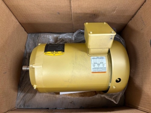 Baldor Reliance Super-E industrial electric motor (Appears new & unused)