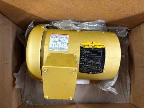 Baldor Reliance SuperE electric motor (Appears unused)