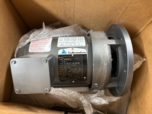 Baldor-Reliance Gulbrandsen electric motor (Appears unused)