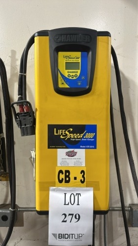 Hawker Life Speed 3000 High-Speed Smart Forklift Battery Charger , Model: Tc3-Ls-Atr 3015, 24/36/48V