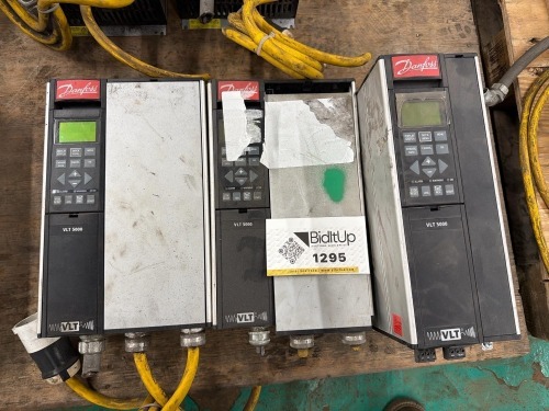 (3) Danfoss VLT 5000 Series variable frequency drives