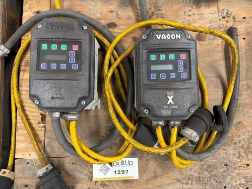 (2) Danfoss Vacon X4 AC Drive