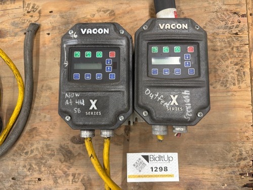 (2) Danfoss Vacon X4 AC Drive