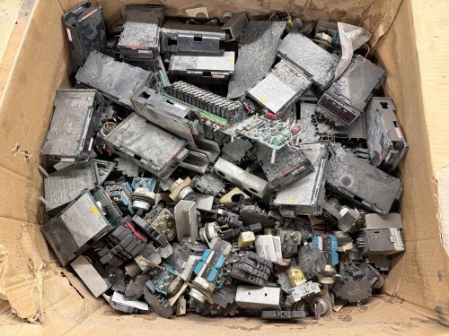 Assortment of electronic parts