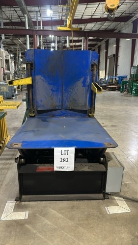 Kentex Horizontal/Vertical Coil Tilting Table, Approx Dimensions: 4&rsquo; X 54&rdquo; X 48&rdquo; Height