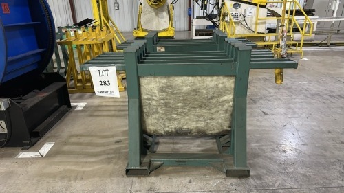 Lot (4) Heavy Duty Coil Storage Frames, 69"X26"X42"