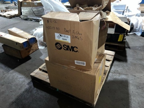 SMC Industrial Dust Collector Filter Bags Lot Streckle Filter Bag Elements