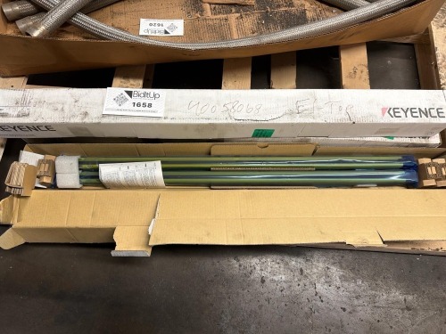 (3) Sets of Keyence Emitter & receiver light curtains