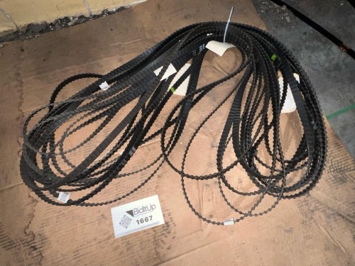Bulk Lot Double Timing Belts &ndash; XTB-D1250MTS &ndash; Industrial Power Transmission Belting