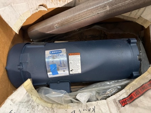 Leeson Direct Current Permanent Magnet Motor