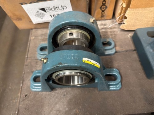 (2) Dodge air handling pillow block ball bearings