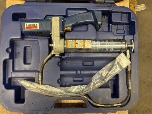 Lincoln Industrial 12-Volt PowerLuber Battery-Operated Grease Gun