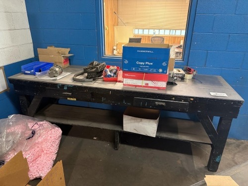 Work table (contents not included)