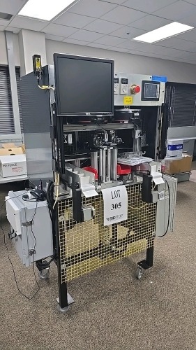 Custom Seatbelt Inspection Machine - (2) Keyence CA-DRM20PA Multi-Spectrum Lighting Cameras