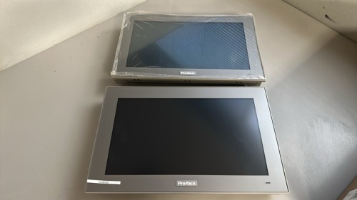 Lot (2) Pro-Face Ps5000 Touch Panel Slim Panel Pc Core I3