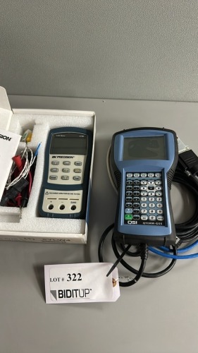 Lot (2) Testing Units, (1) Qterm-G55 And (1) Bk Precision Lcr Meter 878B
