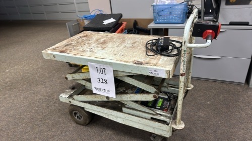 Moto-Cart Jr. 1000 Lb. Power Lift Table