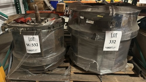 Lot Asst&rsquo;D Parts: Barrel Weldment Rmts (Tak), Wld Barrel, Rmts Elevator Assy, Pyramid, Rmt-5-Pu Por Gri