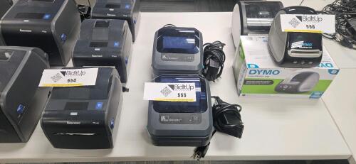 (2) Zebra GK420d Label Printers