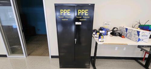 Uline PPE Metal Cabinet