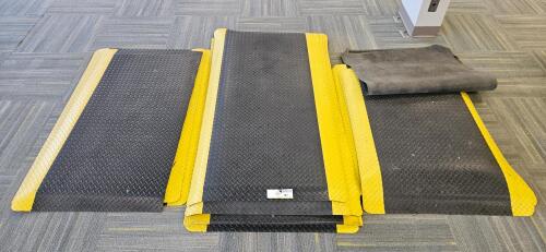 Lot of Assorted Industrial Safety Floor Mats