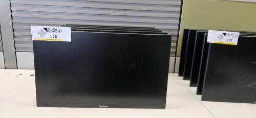 (5) ViewSonic 24" Monitors