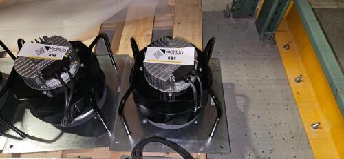 Ebmpapst K3G250-PR17-J9 High-Performance EC Centrifugal Fan