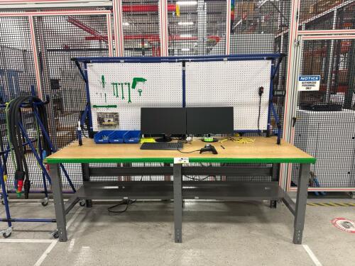 Work station table