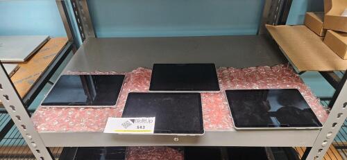 (4) HP Windows 2067 128 GB Tablets