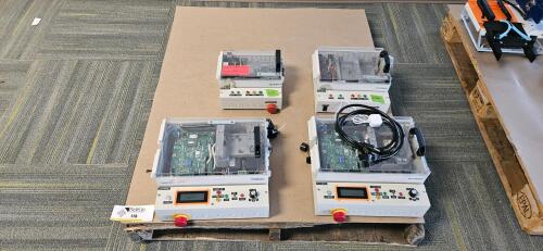 Lot of (4) Custom Functional Tester Control Boxes