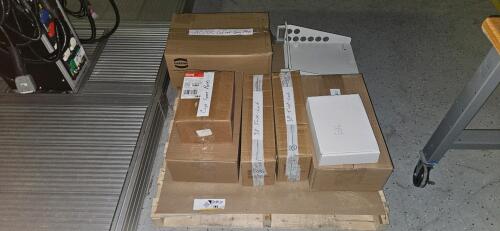 Assorted AC/DC Cabinet / Wire Cage Spare Parts / Twist-Lock Parts