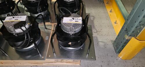 Ebmpapst K3G250-PR17-J9 High-Performance EC Centrifugal Fan
