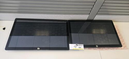 (2) ELO 23.8-inch Professional-Grade, 10-point TouchPro PCAP (projected capacitive) Touchscreen Monitors