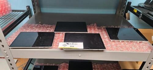 (4) HP Windows 2067 128 GB Tablets