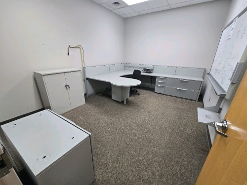 Contents of Office Room (NOT INCLUDING WHITE BOARD) - Chair, Desk, Cabinets, etc.