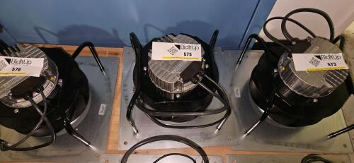 Ebmpapst K3G250-PR17-J9 High-Performance EC Centrifugal Fan