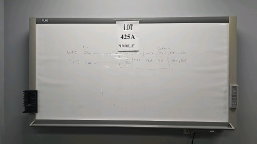 Plus 76"x40" White Board