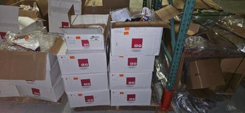 Pallet of Assorted AQ Wiring Harnesses / Safety Current Sensors / MB-Control Fan Devices