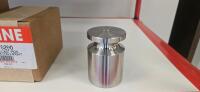 (4) Uline Stainless Steel Calibration Weights, w/ (2) Assorted Weights - 3