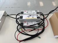 (5) MeanWell HLG-150H-24AB High-Efficiency 151.2W AC/DC LED Drivers