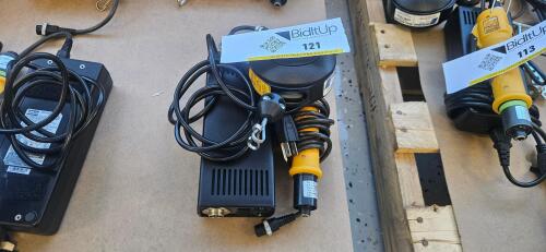 Atlas Copco EBL20 Inline Brushless Electric Screwdriver, w/ Atlas Copco EBL Drive / Delta Regis DR90-10103 Balancer
