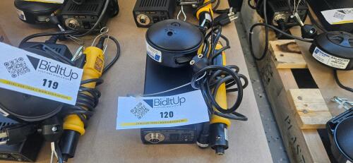 Atlas Copco EBL20 Inline Brushless Electric Screwdriver, w/ Atlas Copco EBL Drive / Delta Regis DR90-10103 Balancer