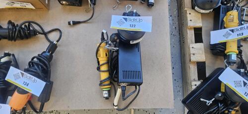 Atlas Copco EBL20 Inline Brushless Electric Screwdriver, w/ Atlas Copco EBL Drive / Delta Regis DR90-10103 Balancer