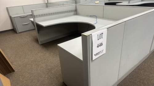 4- Person Modular Work Stations