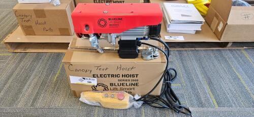 BlueLine Series 2000 Canopy Test Electric Hoist