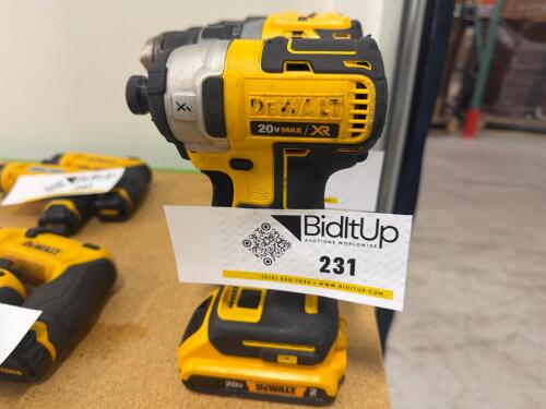 Dewalt 1/4&rdquo; Cordless Impact Driver Model: DCF887