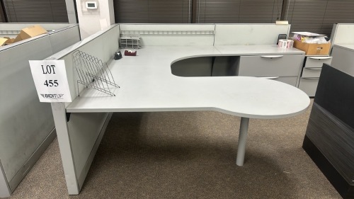 1- Person Haworth Modular Work Stations