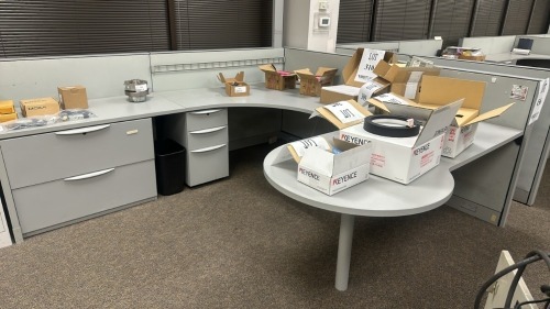 1- Person Haworth Modular Work Stations