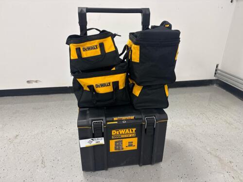 DeWALT tool bags AND storage box