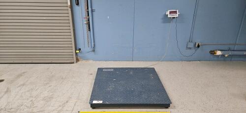 Uline IN7620 Inscale Floor Scale, w/ LP7510A Inscale Control Module
